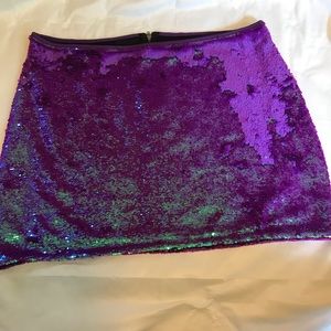 Sequin skirt Mermaid colors